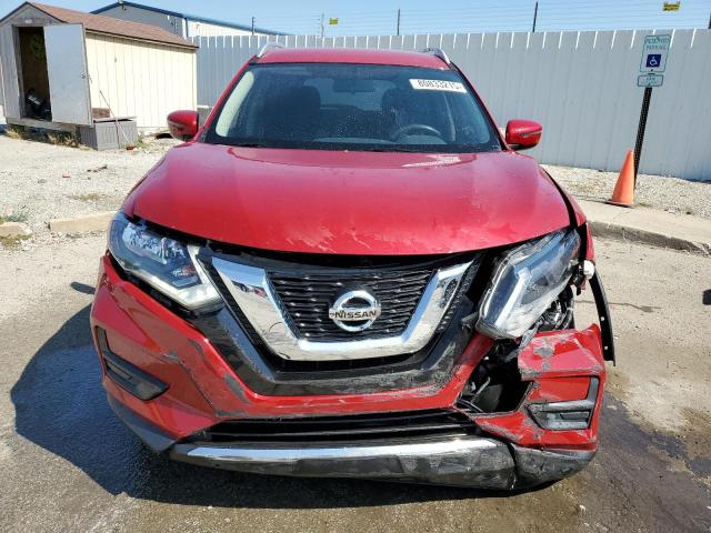JN8AT2MV7HW007392 - 2017 NISSAN ROGUE S RED photo 5