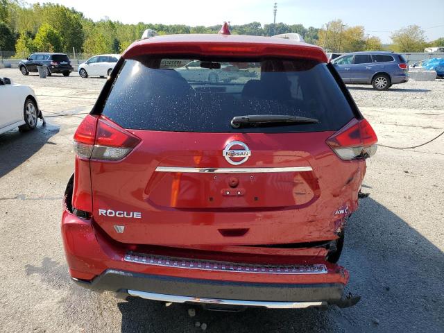 JN8AT2MV7HW007392 - 2017 NISSAN ROGUE S RED photo 6