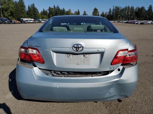 4T1BE46K39U859191 - 2009 TOYOTA CAMRY BASE BLUE photo 6