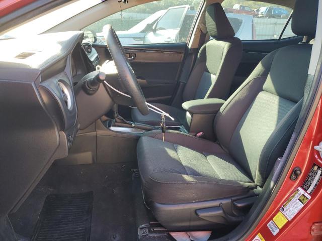 2T1BURHEXHC840063 - 2017 TOYOTA COROLLA L წითელი ფოტო 7