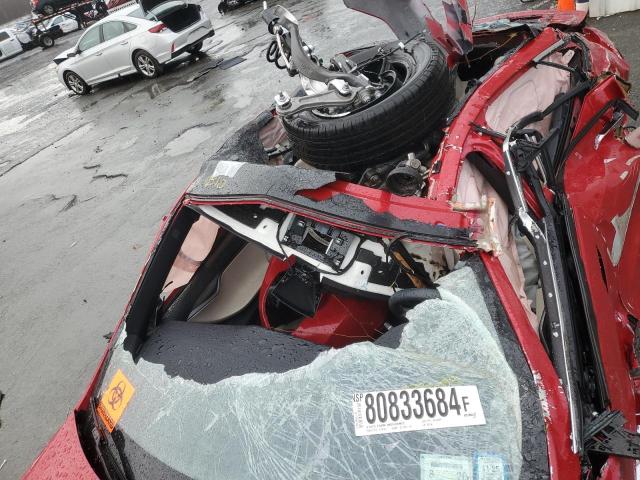 5YJSA1E40MF425796 - 2021 TESLA MODEL S RED photo 10