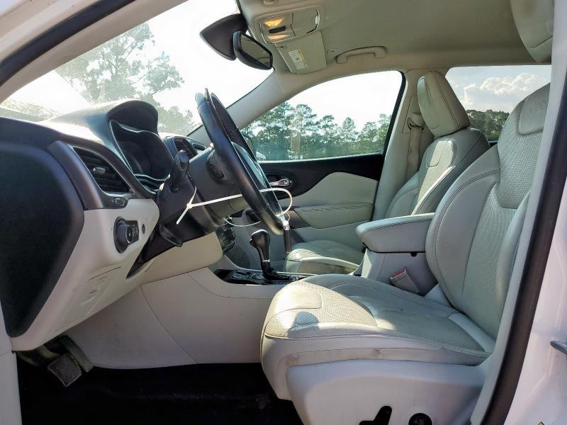 1C4PJLDB2KD275180 - 2019 JEEP CHEROKEE LIMITED Weiß Foto 7