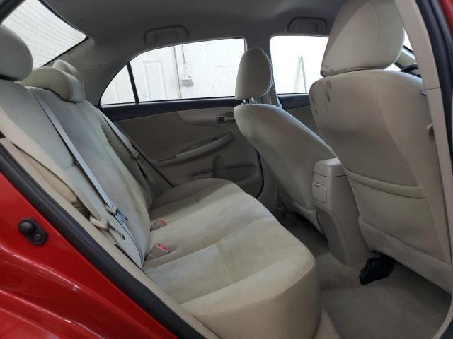 5YFBU4EE6DP100169 - 2013 TOYOTA COROLLA BASE Կարմիր լուսանկար 10