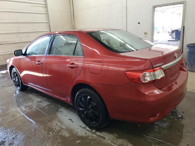 5YFBU4EE6DP100169 - 2013 TOYOTA COROLLA BASE Կարմիր լուսանկար 2