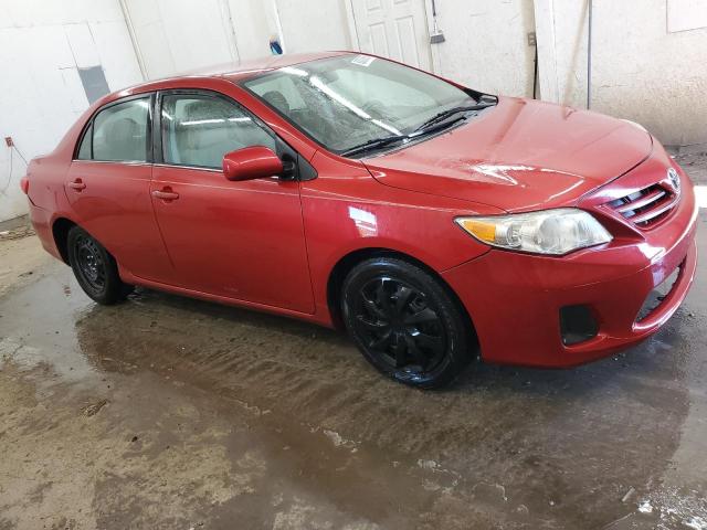 5YFBU4EE6DP100169 - 2013 TOYOTA COROLLA BASE Կարմիր լուսանկար 4