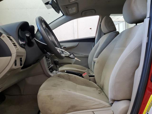 5YFBU4EE6DP100169 - 2013 TOYOTA COROLLA BASE Կարմիր լուսանկար 7