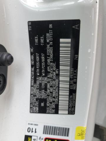 5TDKZ3DC0HS799890 - 2017 TOYOTA SIENNA LE WHITE photo 13