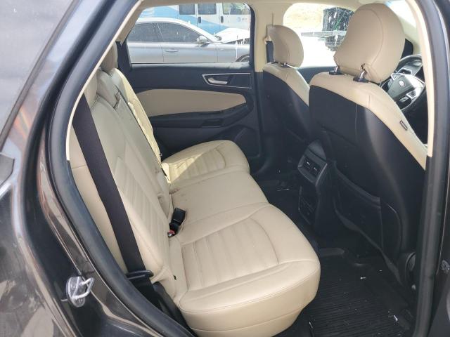 2FMPK4J90KBC34486 - 2019 FORD EDGE SEL ნაცრისფერი ფოტო 10
