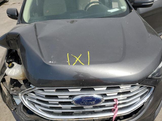 2FMPK4J90KBC34486 - 2019 FORD EDGE SEL ნაცრისფერი ფოტო 11