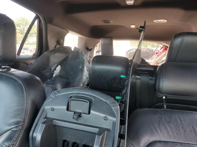 1FM5K8D86HGC19266 - 2017 FORD EXPLORER XLT RED photo 10