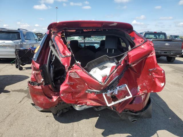 1FM5K8D86HGC19266 - 2017 FORD EXPLORER XLT RED photo 6