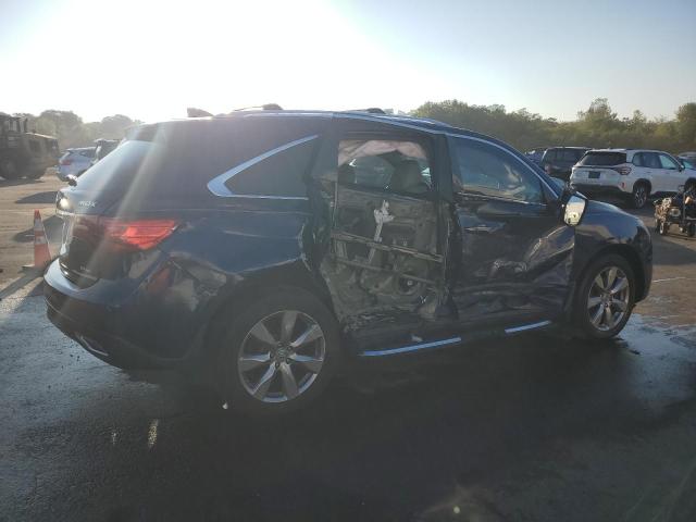 5FRYD4H80EB041129 - 2014 ACURA MDX ADVANCE BLUE photo 3