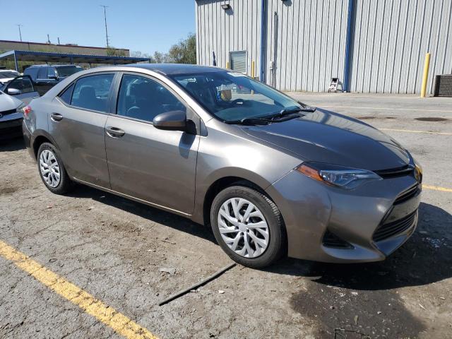 5YFBURHE4JP815780 - 2018 TOYOTA COROLLA L GRAY photo 4