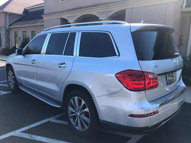 4JGDF7CEXEA389694 - 2014 MERCEDES-BENZ GL 450 4MATIC SILVER photo 2