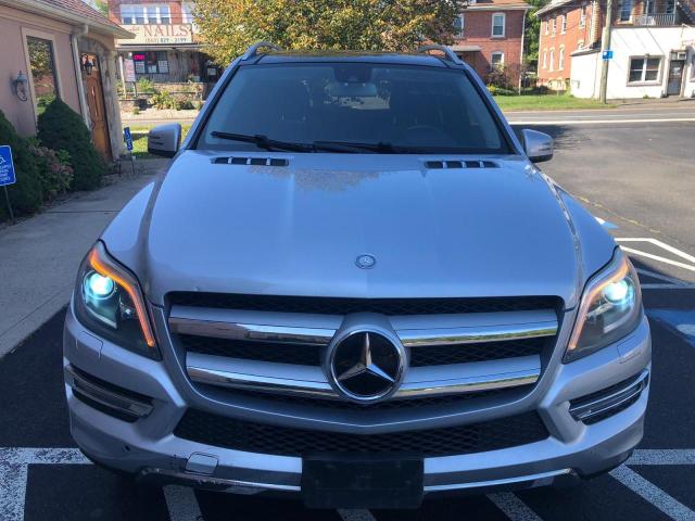 4JGDF7CEXEA389694 - 2014 MERCEDES-BENZ GL 450 4MATIC SILVER photo 5