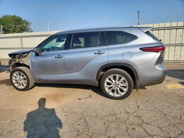 5TDKDRAH3PS029652 - 2023 TOYOTA HIGHLANDER L GRAY photo 2