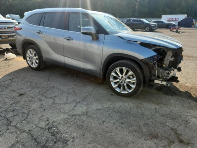 5TDKDRAH3PS029652 - 2023 TOYOTA HIGHLANDER L GRAY photo 4