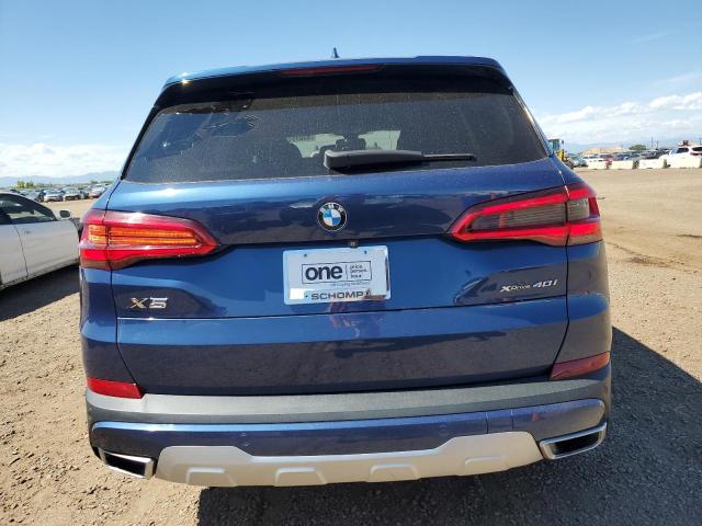 5UXCR6C54KLL60823 - 2019 BMW X5 XDRIVE40I BLUE photo 6