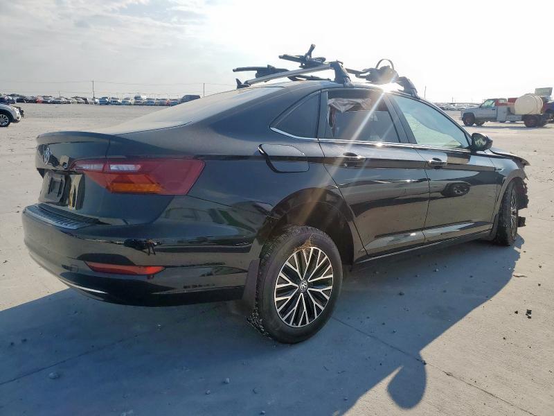 3VWEB7BU0KM157159 - 2019 VOLKSWAGEN JETTA SEL Սև լուսանկար 3