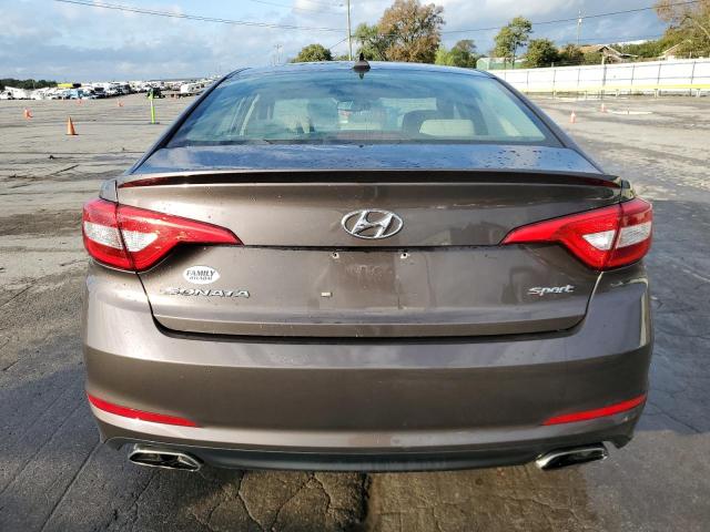 5NPE34AF6GH408894 - 2016 HYUNDAI SONATA SPORT GRAY photo 6