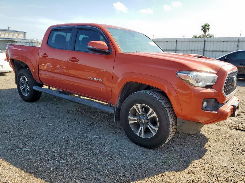 5TFAZ5CN6JX054958 - 2018 TOYOTA TACOMA DOUBLE CAB 橙色 照片 4