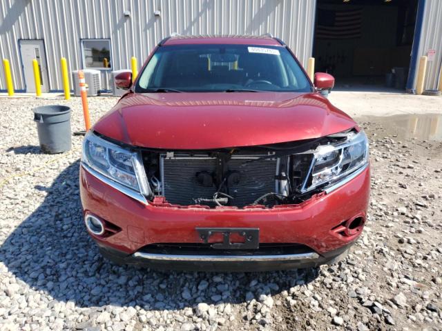 5N1AR2MM5GC646013 - 2016 NISSAN PATHFINDER S Կարմիր լուսանկար 5