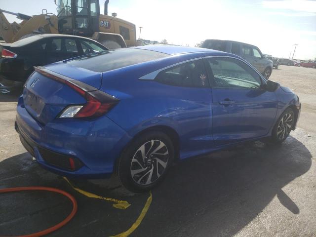 2HGFC4B01HH300175 - 2017 HONDA CIVIC LX BLUE photo 3