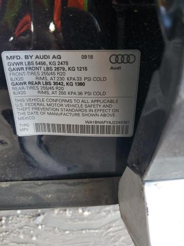 WA1BNAFY4J2245381 - 2018 AUDI Q5 PREMIUM PLUS BLUE photo 24