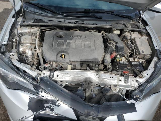 5YFBURHE7KP936594 - 2019 TOYOTA COROLLA L 银色 照片 11