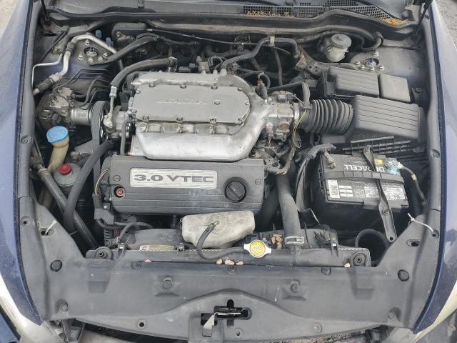 1HGCM66564A078467 - 2004 HONDA ACCORD EX BLUE photo 11