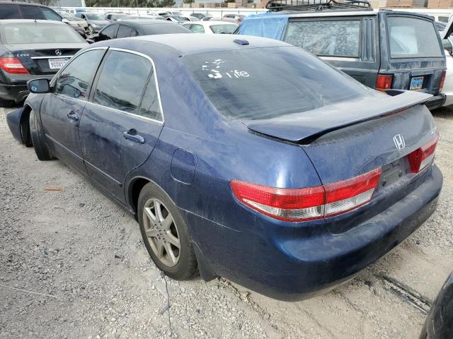 1HGCM66564A078467 - 2004 HONDA ACCORD EX BLUE photo 2