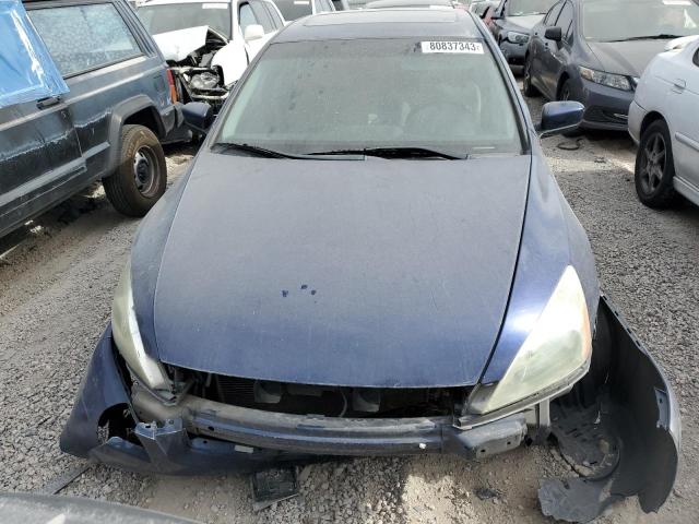 1HGCM66564A078467 - 2004 HONDA ACCORD EX BLUE photo 5