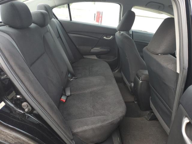 19XFB2F57DE244907 - 2013 HONDA CIVIC LX BLACK photo 10
