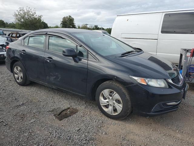 19XFB2F57DE244907 - 2013 HONDA CIVIC LX BLACK photo 4