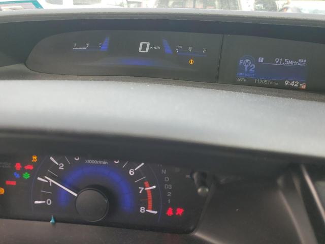 19XFB2F57DE244907 - 2013 HONDA CIVIC LX BLACK photo 9