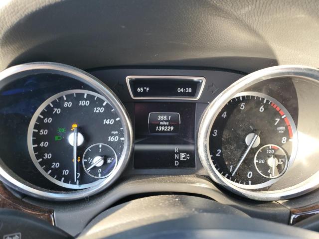 4JGDA5HB1DA104624 - 2013 MERCEDES-BENZ ML 350 4MATIC GRAY photo 9