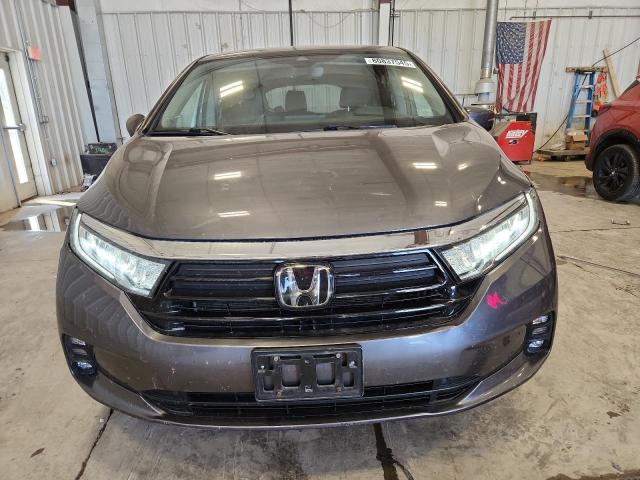 5FNRL6H79MB028468 - 2021 HONDA ODYSSEY EXL GRAY photo 5