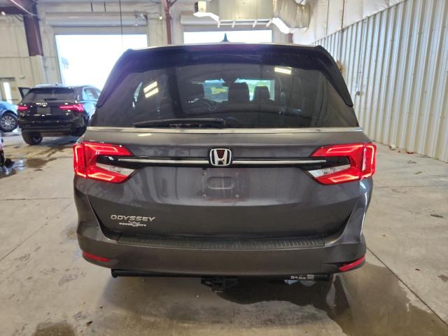 5FNRL6H79MB028468 - 2021 HONDA ODYSSEY EXL GRAY photo 6