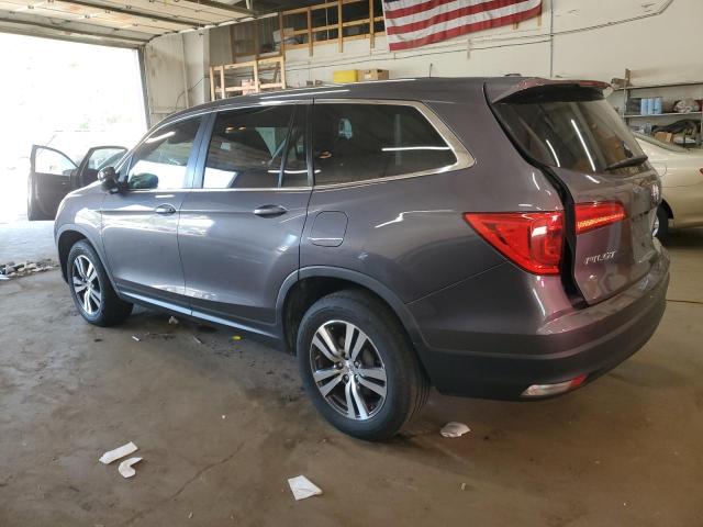 5FNYF6H58JB049762 - 2018 HONDA PILOT EXL GRAY photo 2