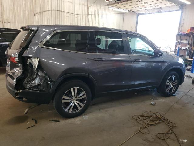 5FNYF6H58JB049762 - 2018 HONDA PILOT EXL GRAY photo 3