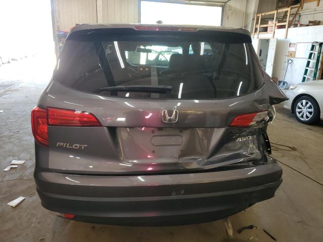 5FNYF6H58JB049762 - 2018 HONDA PILOT EXL GRAY photo 6