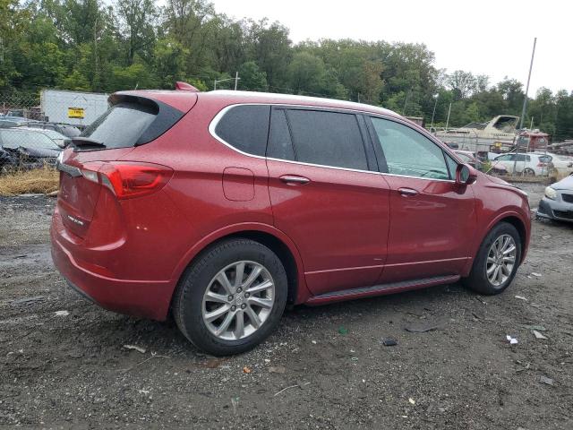 LRBFXCSA3KD042055 - 2019 BUICK ENVISION ESSENCE წითელი ფოტო 3