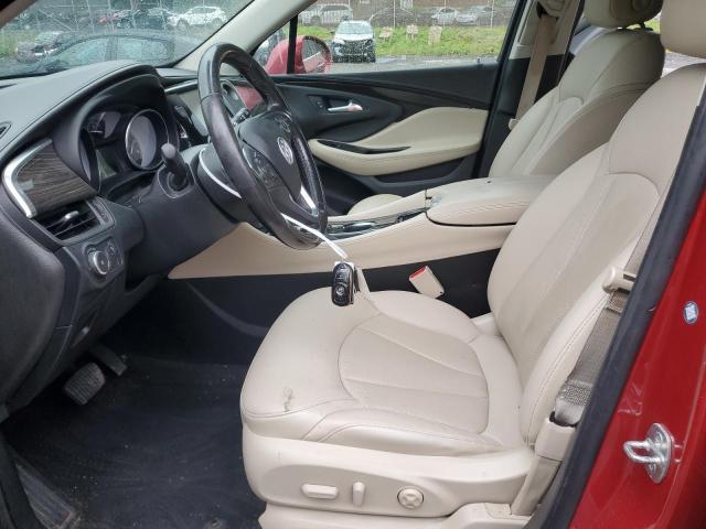 LRBFXCSA3KD042055 - 2019 BUICK ENVISION ESSENCE წითელი ფოტო 7