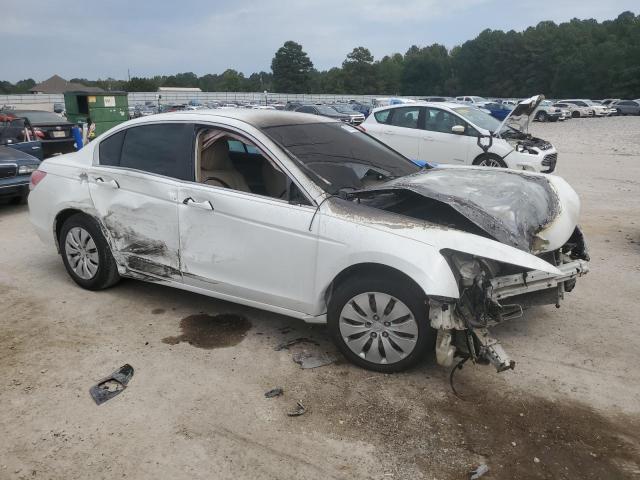 1HGCP2F32AA030054 - 2010 HONDA ACCORD LX თეთრი ფოტო 4