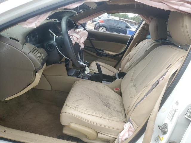 1HGCP2F32AA030054 - 2010 HONDA ACCORD LX თეთრი ფოტო 7
