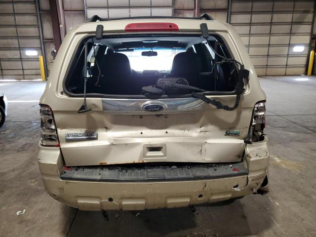 1FMCU9EG4CKC38482 - 2012 FORD ESCAPE LIMITED CREAM photo 6