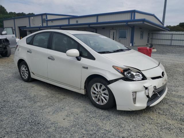JTDKN3DP9D3045574 - 2013 TOYOTA PRIUS PLUG 银色 照片 4