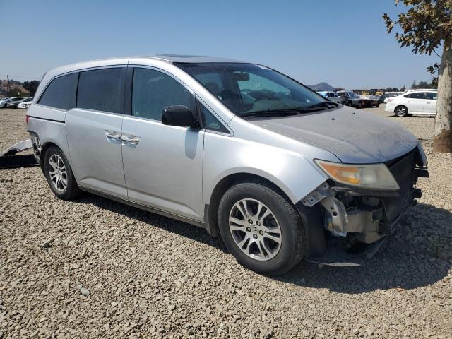 5FNRL5H68BB052128 - 2011 HONDA ODYSSEY EXL SILVER photo 4