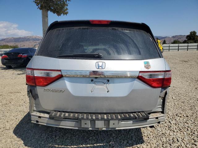 5FNRL5H68BB052128 - 2011 HONDA ODYSSEY EXL SILVER photo 6