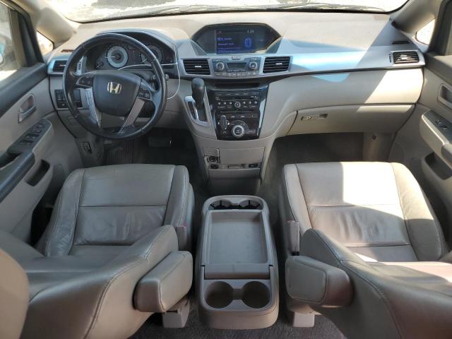 5FNRL5H68BB052128 - 2011 HONDA ODYSSEY EXL SILVER photo 8